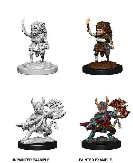 Halfling Fighter ( Female ) - D&D Nolzurs Marvelous Miniatures image 0