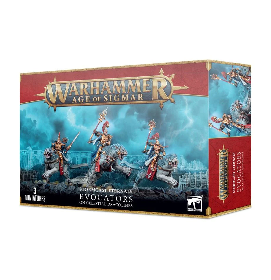 Stormcast Eternals - Evocators on Celestial Dracolines image 0