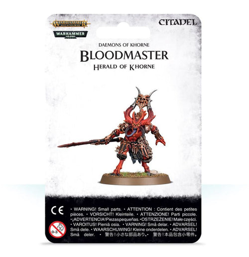 BLADES OF KHORNE : BLOODMASTER HERALD OF KHORNE image 0