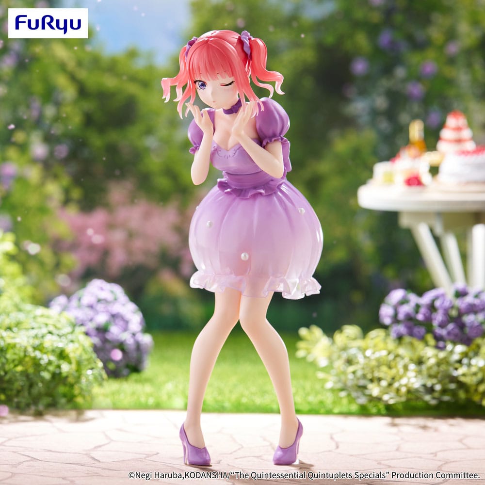 Quintessential Quintuplets Trio-Try-iT PVC Statue Nakano Nino Pastel Dress