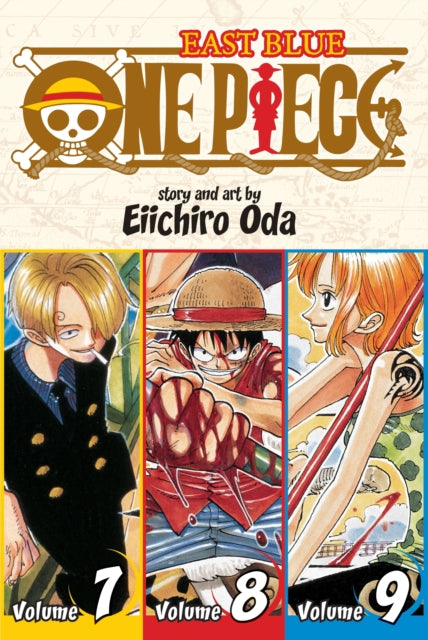 One Piece (Omnibus Edition), Vol. 03 : Includes vols. 7, 8 & 9 image 0