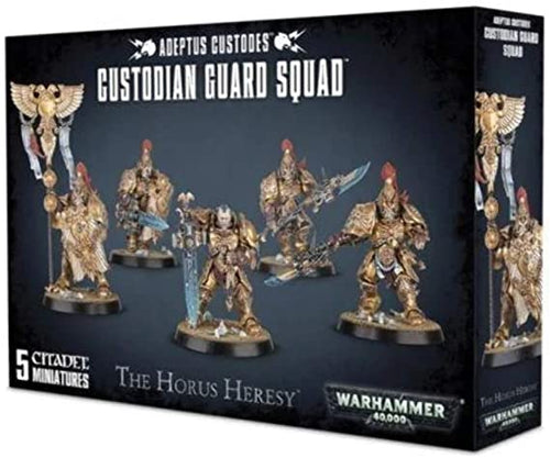 Adeptus Custodes - Custodian Guard Squad image 0