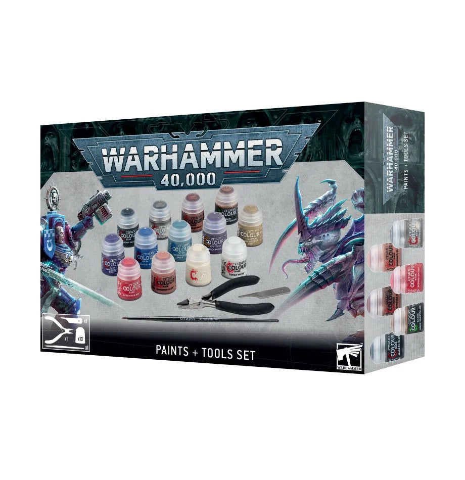 Warhammer 40k Paint and Tool set image 0