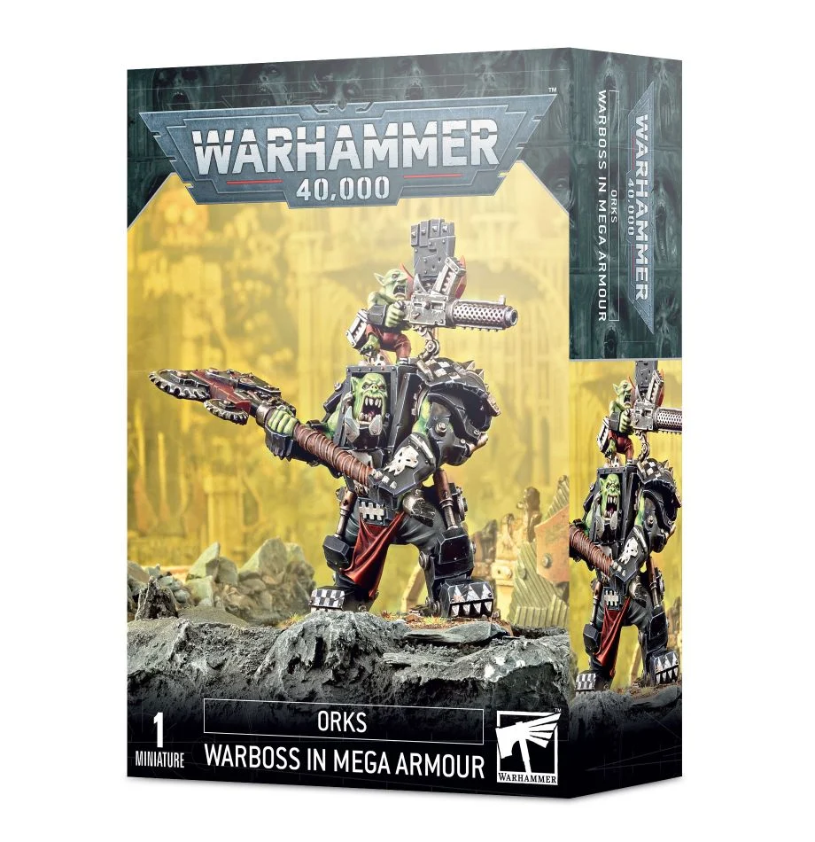 Orks - Warboss in Mega Armour image 0