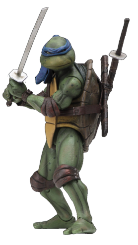 Teenage Mutant Ninja Turtles - 1990 Movie Figure - Leonardo image 1