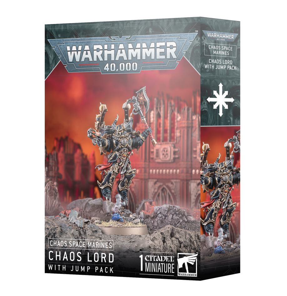CHAOS SPACE MARINES : LORD WITH JUMP PACK  image 0