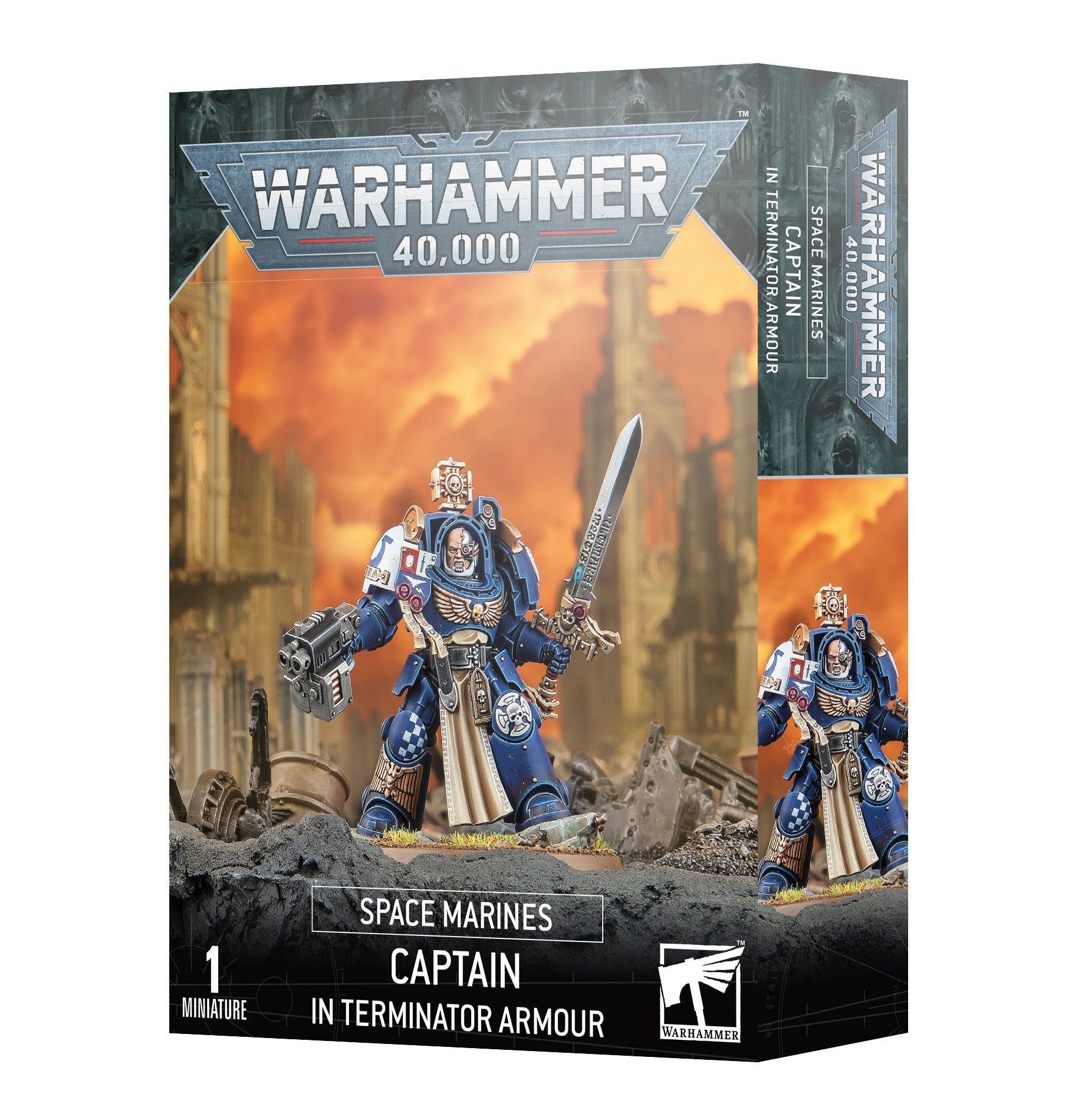 SPACE MARINES : CAPTAIN IN TERMINATOR ARMOUR image 0