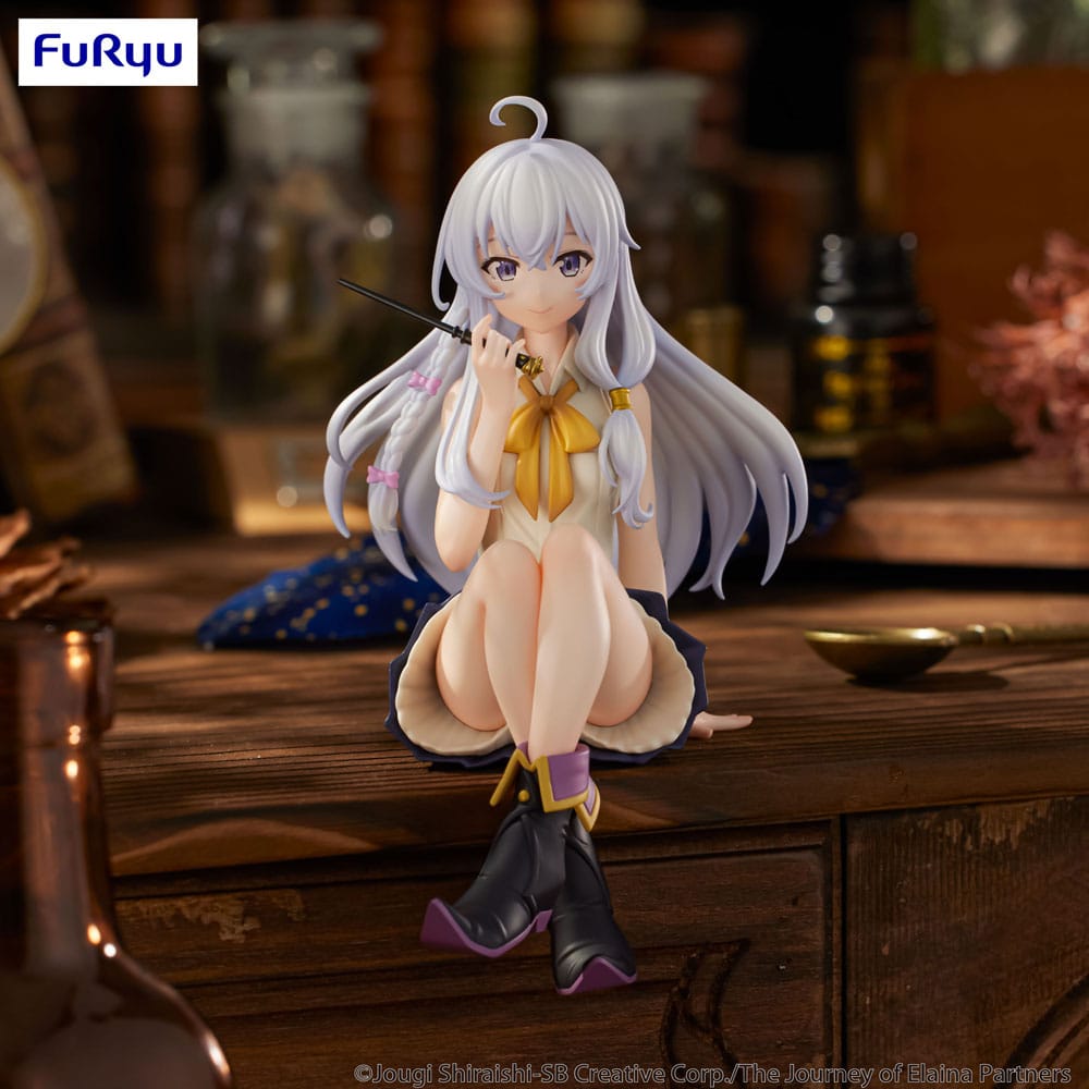 Wandering Witch: The Journey of Elaina Noodle Stopper PVC Statue Elaina 13 cm image 0