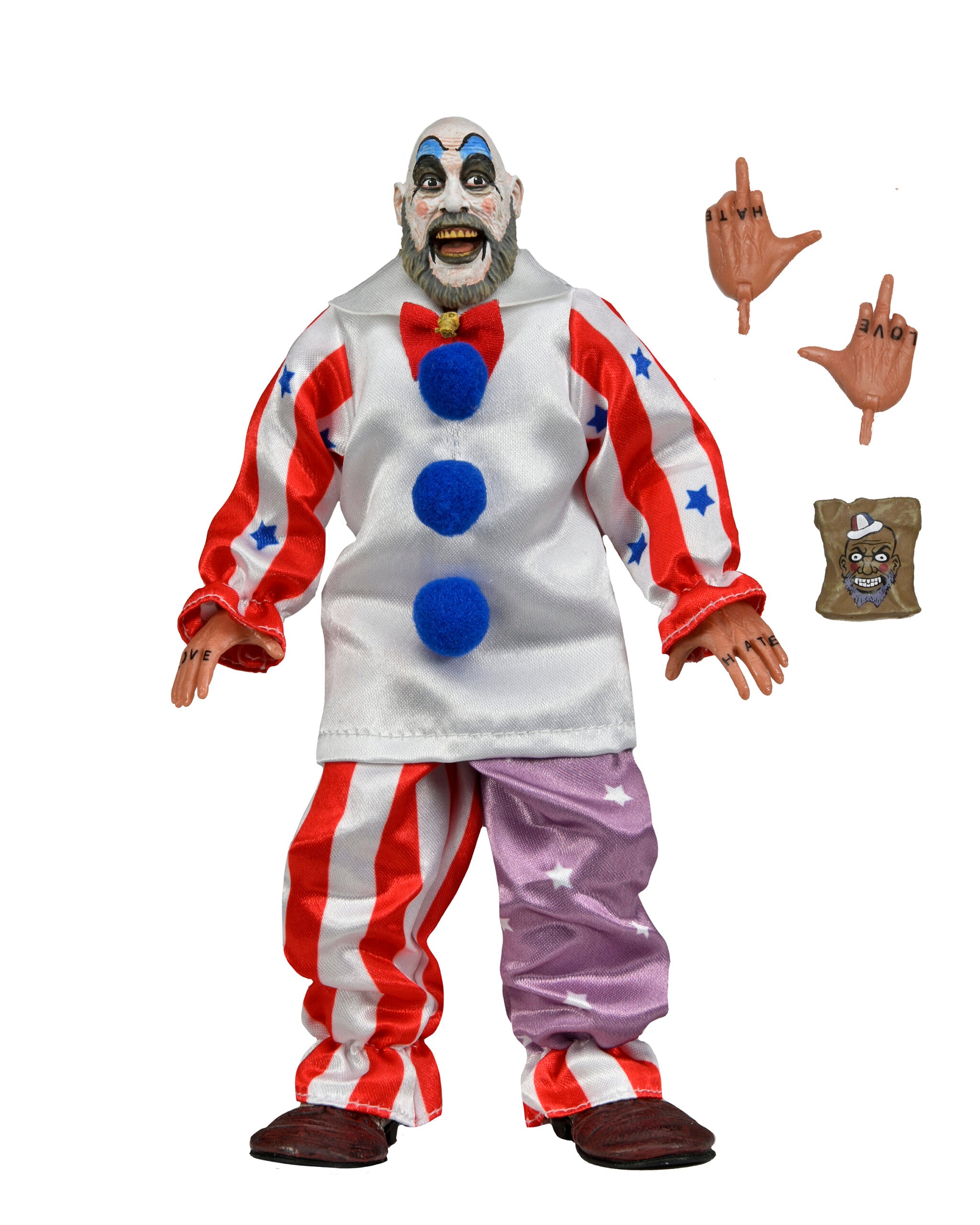House of 1000 Corpses Captain Spaulding Clothed 8" image 0