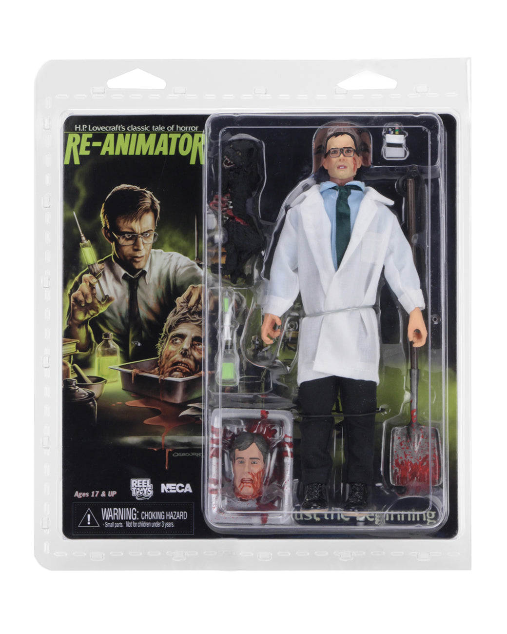 Re-Animator - Herbert West 8" Cloth image 0