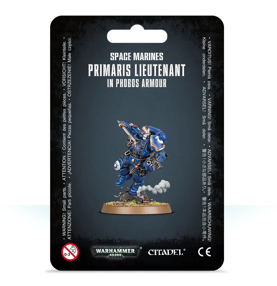 Space Marines - Primaris Lieutenant in Reiver Armour image 0