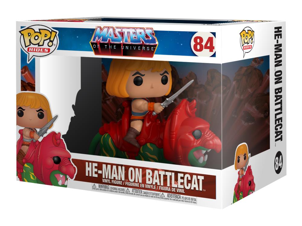 Funko Pop Masters of the Universe - He-Man & Battlecat image 0