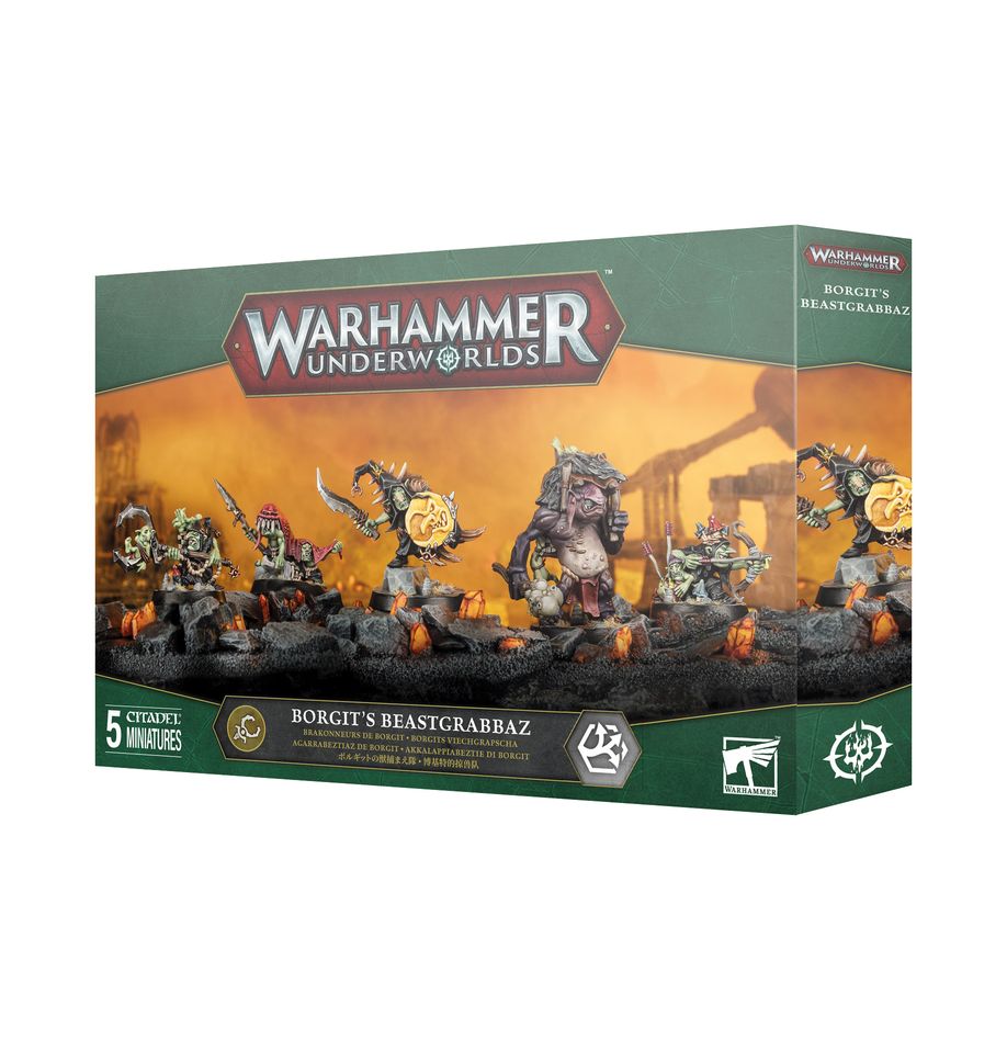 WARHAMMER UNDERWORLDS : BORGIT'S BEASTGRABBAZ image 0
