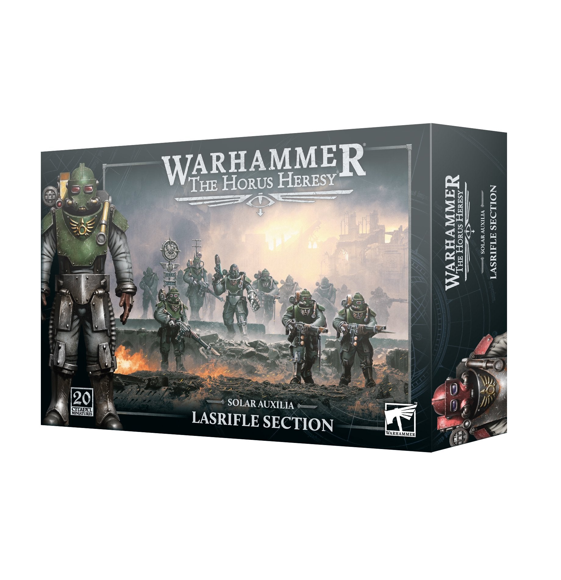 HORUS HERASY : SOLAR AUXILIA LASRIFLE SECTION image 0
