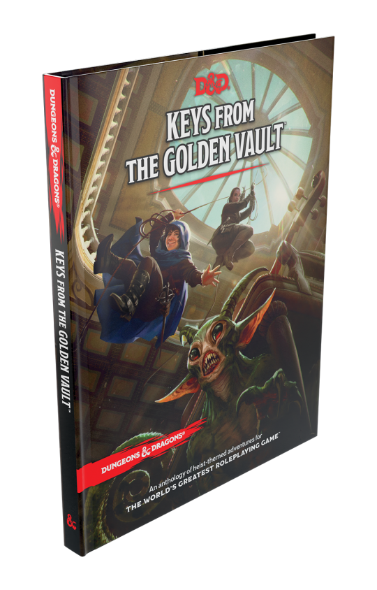 Books - Dungeons and Dragons Keys From The Golden Vault image 0