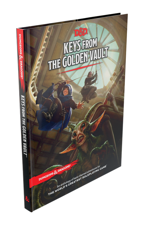 Books - Dungeons and Dragons Keys From The Golden Vault image 0