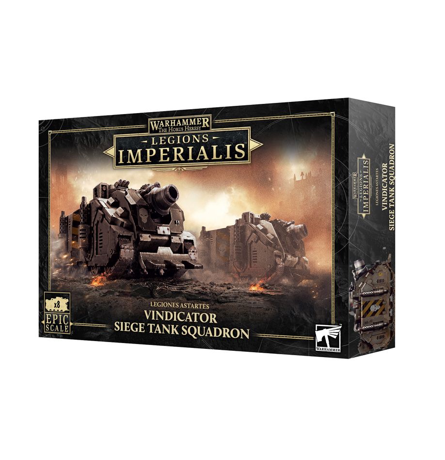 Legions Imperialis : Vindicator Siege Tank Squadron image 0