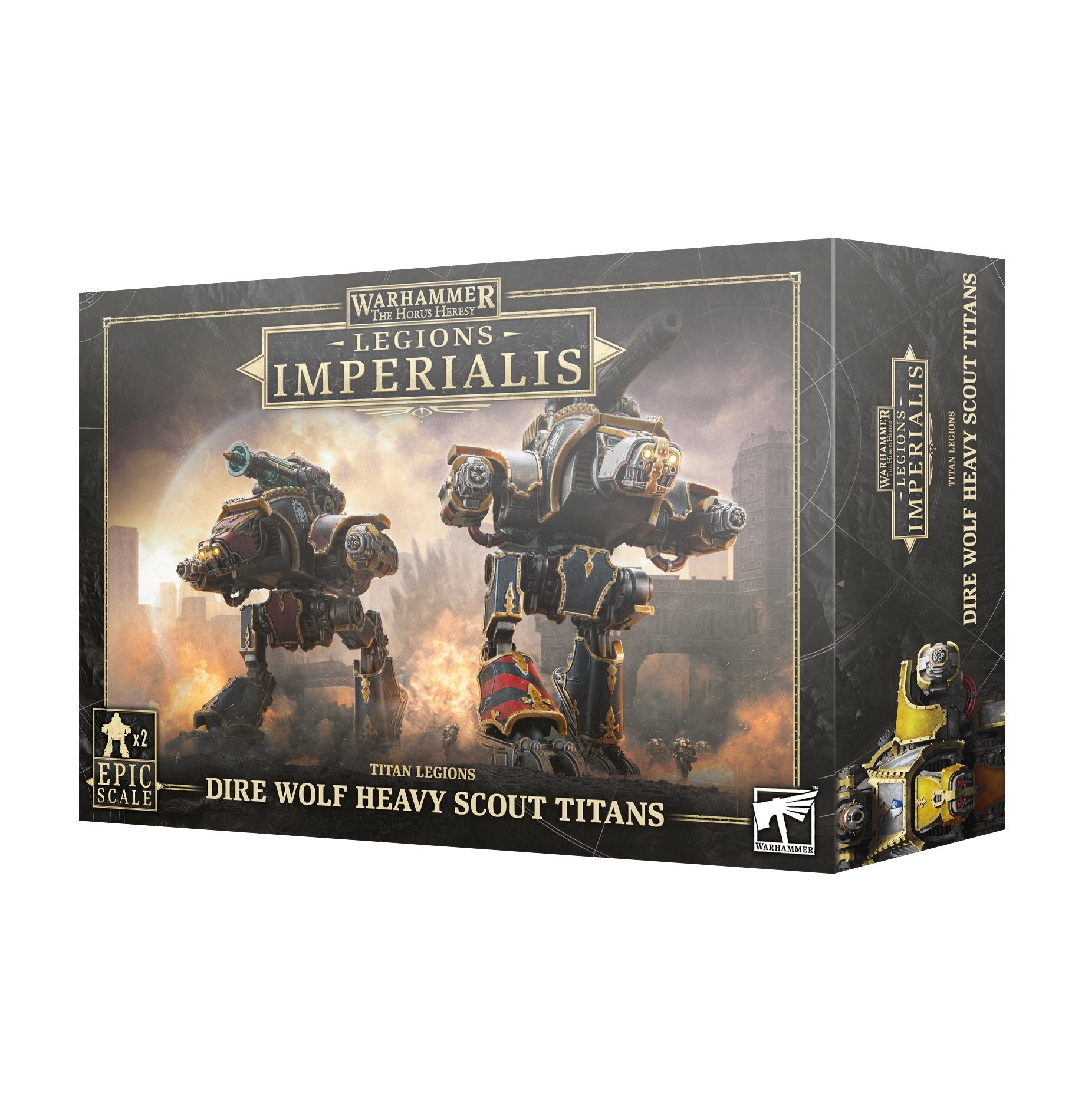 LEGIONS IMPERIALIS : DIRE WOLF HEAVY SCOUT TITANS image 0