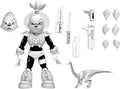 Usagi Yojimbo - Space Usagi Yojimbo 7" Action Figure (Black and White) image 0