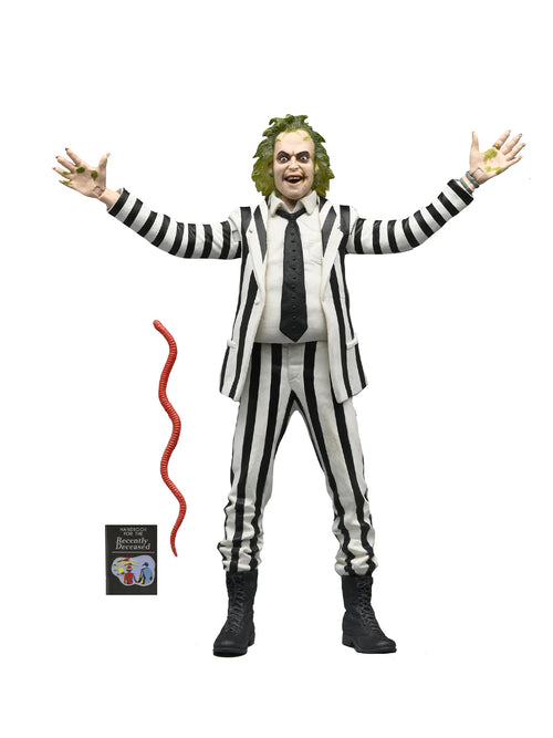 Beetlejuice stripped suit handbook and snake blister image 1
