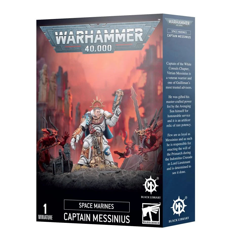 Space Marines - Captain Messinius image 0