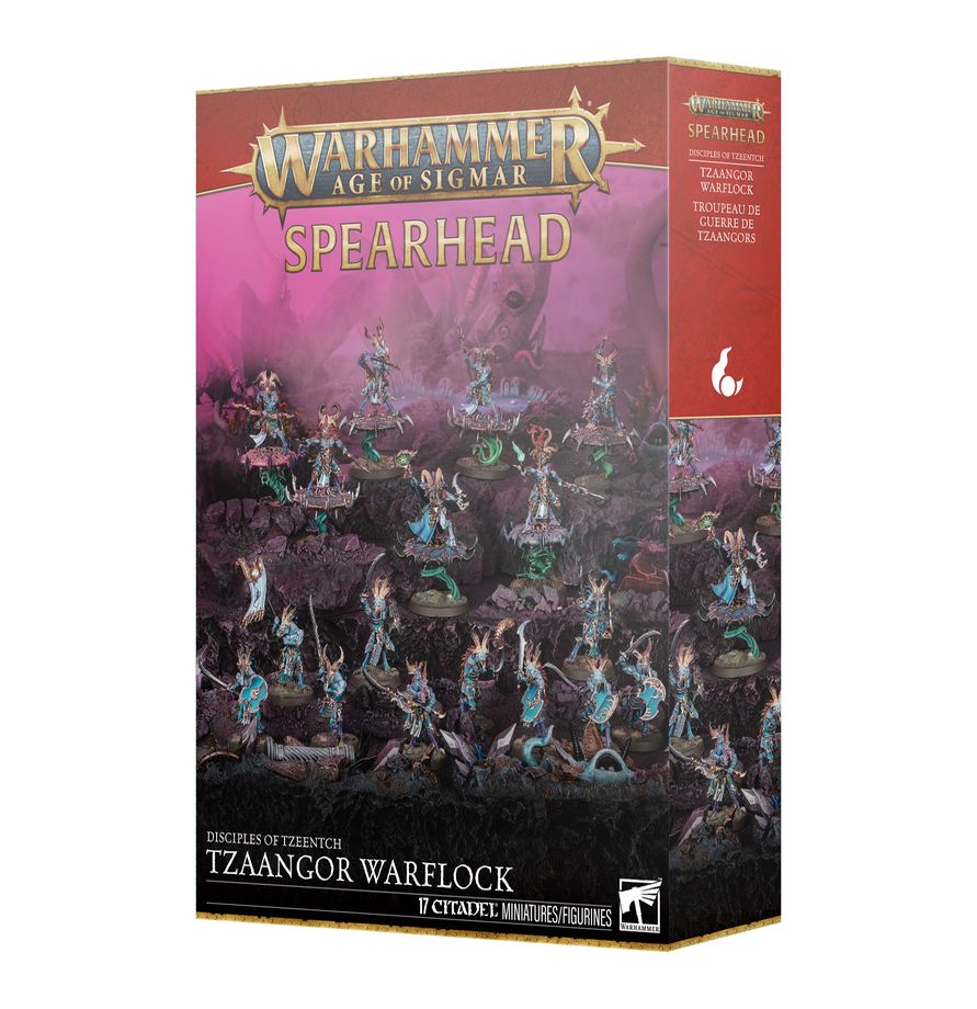 Spearhead: Disciples of Tzeentch – Tzaangor Warflock image 0