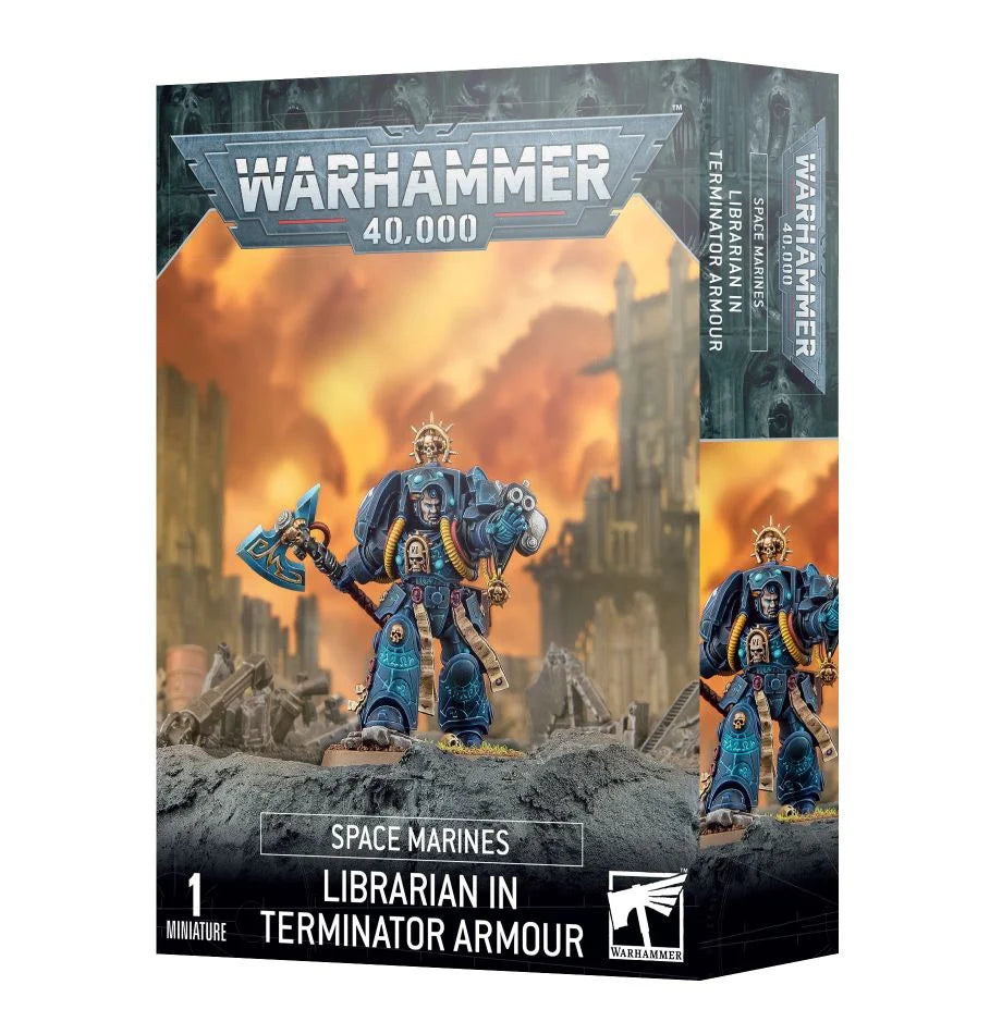 Space Marine LIBRARIAN IN TERMINATOR ARMOUR image 0
