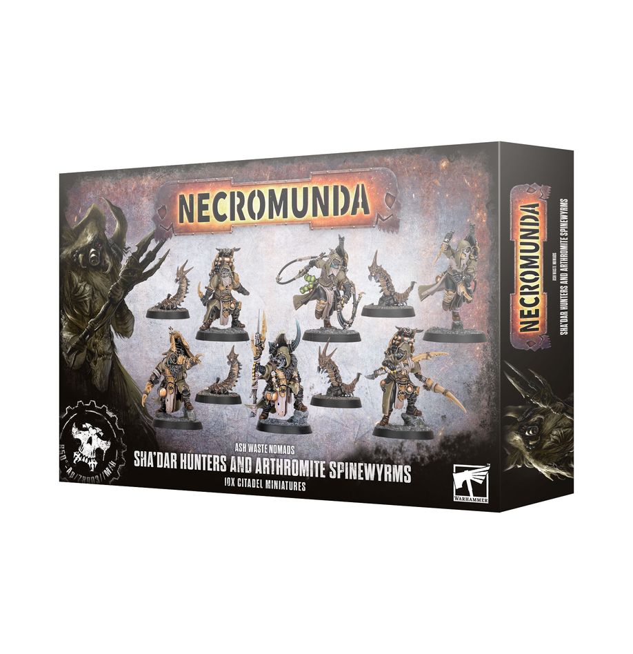 NECROMUNDA : SHA'DAR HUNTERS & ARTHROMITE SPINEWYRMS image 0