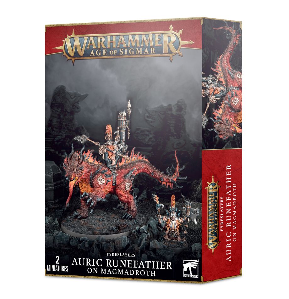 Fyreslayers - Auric Runefather on Magmadroth image 0