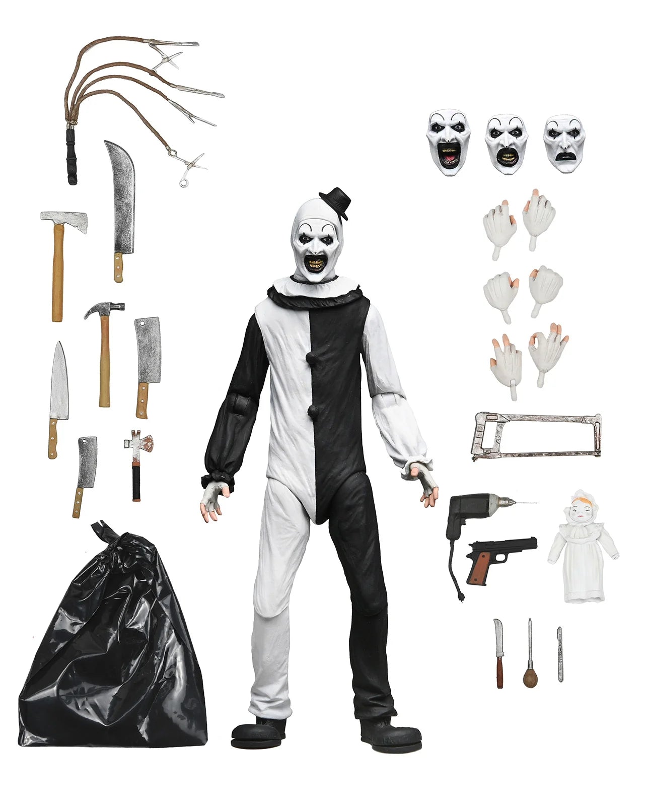 TERRIFIER - ULTIMATE ART THE CLOWN 7" SCALE ACTION FIGURE image 0