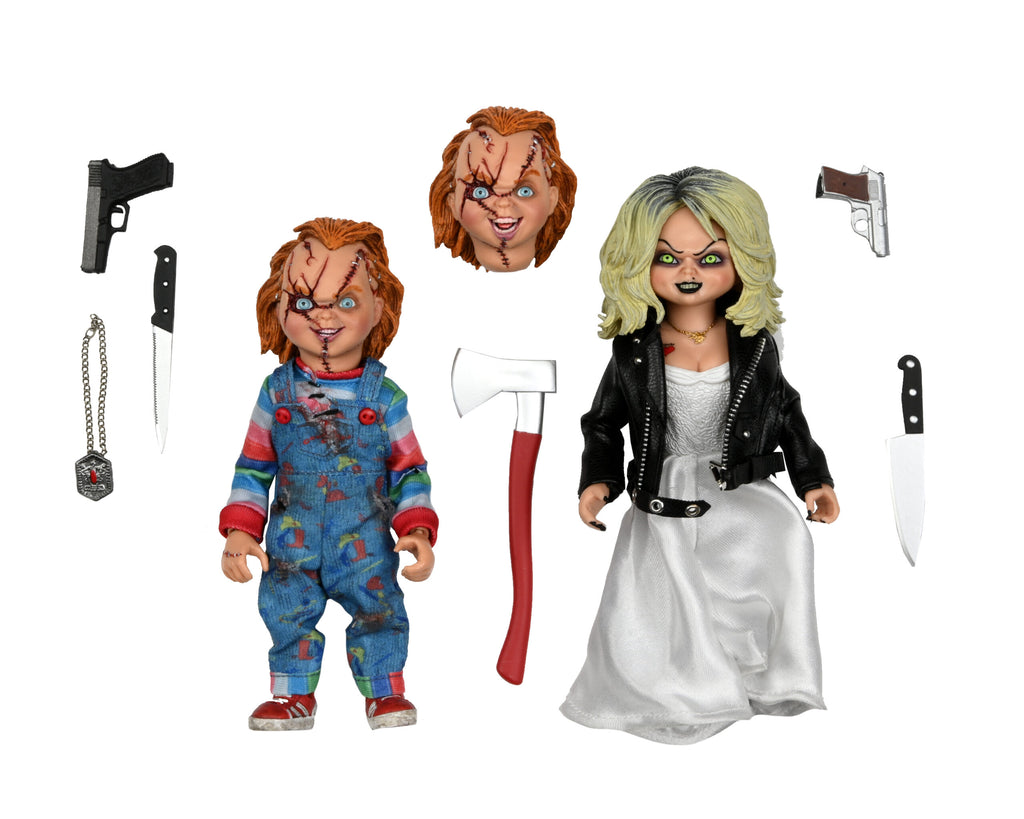 Chucky - Childs Play - Bride of Chucky 2 pack CLOTHED Figures image 0