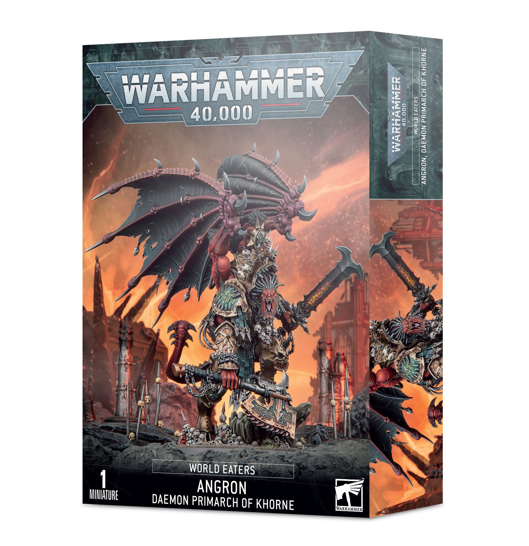 WORLD EATERS : ANGRON DAEMON PRIMARCH OF KHORNE image 0