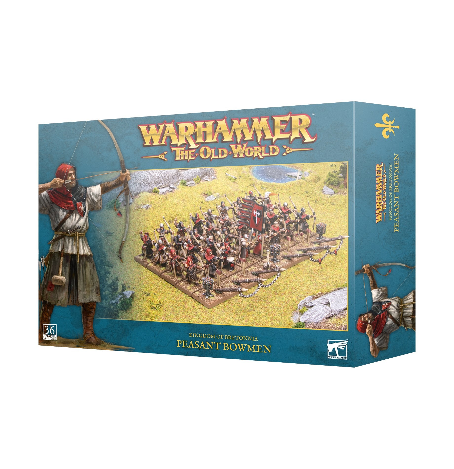 KINGDOM OF BRETONNIA : PEASANT BOWMEN image 0