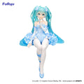 Hatsune Miku Noodle Stopper PVC Statue Flower Fairy Nemophila Pail Blue Color Ve image 0