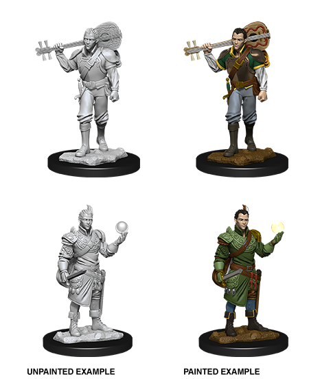Half Elf Bard ( Male ) - D&D Nolzurs Marvelous Miniatures image 0