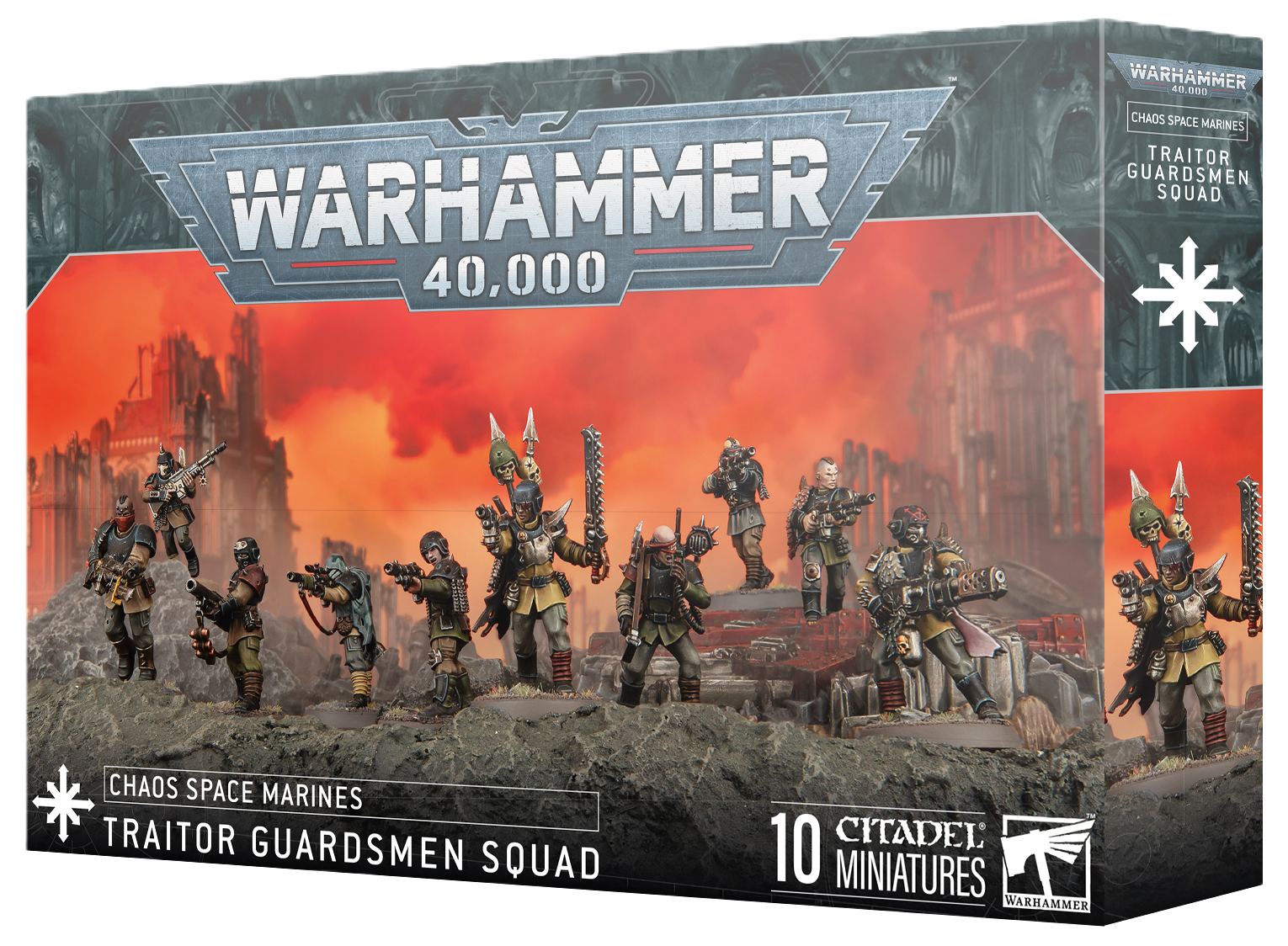 CHAOS SPACE MARINES : TRAITOR GUARDSMEN SQUAD image 0