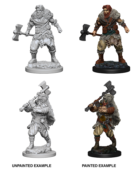 Human Barbarian ( Male ) - D&D Nolzurs Marvelous Miniatures image 0